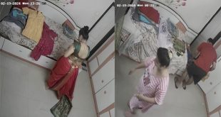 Hottest Bhabi Changing Dress 4 Clips Cctv Captured