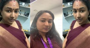 Tamil Office working Aunty Boobs And Fuck