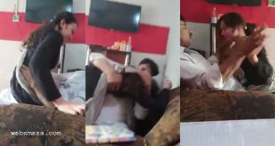 Having Fun With – Hot Bhanji Funny Trap  Almost Caught