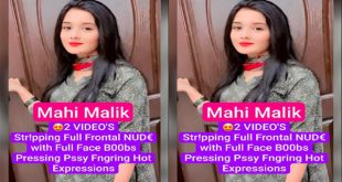 Mahi Malik Beautiful Insta Girl – Latest Most Exclusive Viral Stuff Frontal – Nude with Full Face