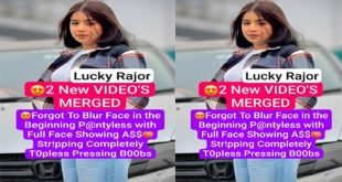 Lucky Rajor Oops Moment in Latest App – Forgot to blur Face in Beginning Pantyless with Full Face