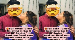 Horny Desi GF Classes Bunk Enjoying with Boyfriend in Car – BF Saying  Aankhen Band Karo Or Mera D!ck Pakdo