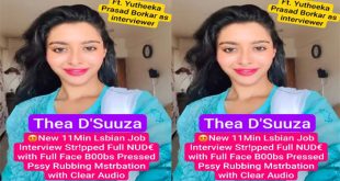 Thea Dsuuza  & Yutheeka Prasad Borkar New 11Min – The Bhabhi Ji Job Interview Lesbian Porn App